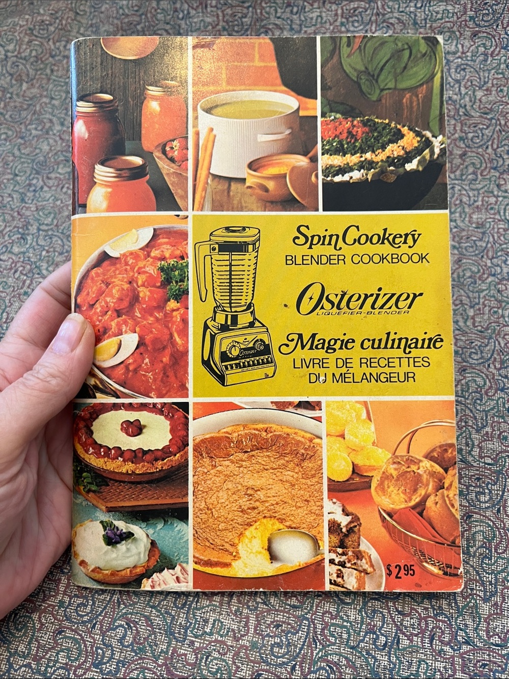 Retro 1970 Osterizer Blender Cookbook and Owner’s Manual